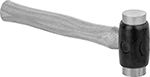 Image of Product. Front orientation. Hammers. Replaceable-Face Mallets , Press-Fit Copper Face, Hickory Handle with Plain Grip.