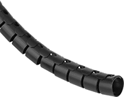 Image of Product. Front orientation. Wire Sleeving. Slotted Spiral Wire Sleeving.