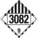 Image of Product. Front orientation. Signs. D.O.T. Vehicle Signs, 3082—9.