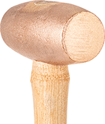 Image of Product. Front orientation. Hammers. Mallets , Copper Face.