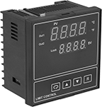 Image of Product. Front orientation. Temperature Controllers. High-Limit Temperature Controllers, For 1/4 DIN Panel Cutout Size.