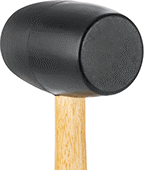 Image of Product. Front orientation. Hammers. Mallets , SBR Face.