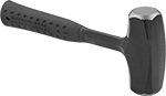 Image of Product. Front orientation. Hammers. Sledge Hammers , Round Steel Face, Steel Handle with Textured Grip.