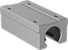 High-Load High-Speed Mounted Linear Sleeve Bearings for Support Rail Shafts