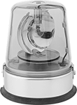 Image of Product. Incandescent. Front orientation. Indicator Lights. Surface-Mount Revolving Indicator Lights, Steel, Incandescent Bulb.