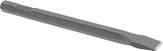 Image of Product. Front orientation. Chisel Bits. 3/4" Hex-Shank Chisel Bits for Demolition Hammers, Flat Chisel Bit Blade, 1" Wide Blade.