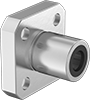 Corrosion-Resistant Flange-Mounted Linear Ball Bearings
