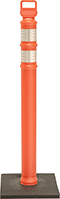 Image of Product. Front orientation. Traffic Posts. Freestanding Base, Style D.