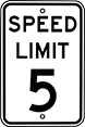 Image of Product. Speed Limit, English. Front orientation. Signs. Traffic Control Signs.