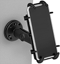 Image of ProductInUse. Magnetic Mount Shown Installed. Front orientation. Phone Mounts. Magnetic Mount.