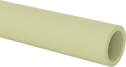 Image of Product. Front orientation. Ultra-Low-Temperature Garolite G-10 Cr Tube, 1/8" Wall Thickness, 1" OD, 24" Long.