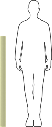 Image of Product. Side1 orientation. Contains SizingReference. Ultra-Low-Temperature Garolite G-10 Cr Tube, 1/8" Wall Thickness, 3" OD, 48" Long.
