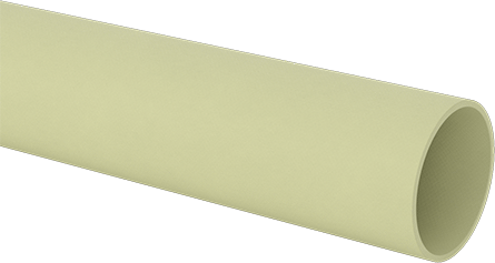 Image of Product. Front orientation. Ultra-Low-Temperature Garolite G-10 Cr Tube, 1/8" Wall Thickness, 3" OD, 48" Long.