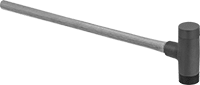 Image of Product. Front orientation. Hammers. Replaceable-Face Dead Blow Sledge Hammers , Round Face, Screw-In Face.
