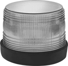 Image of Product. Front orientation. Indicator Lights. Surface-Mount Low-Profile Dome Strobe Indicator Lights.