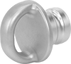 Protective Aluminum Plugs for Cam-and-Groove Hose Sockets for Chemicals and Petroleum