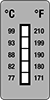 One-Time-Use Multiple-Point Temperature-Indicating Labels