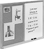 Combination Whiteboard/Bulletin Boards