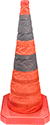 Image of ProductInUse. Cone. Front orientation. Traffic Cones. Collapsible Traffic Cones.