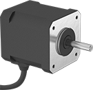 Image of Product. Front orientation. Stepper Motors. Wet-Environment Stepper Motors.