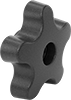 Vibration-Resistant Threaded Through-Hole Knobs