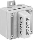 Image of Product. Front orientation. Audible Alarms/Indicator Lights. Telephone Signals Alarm with Strobe Light.