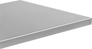 Image of Product. Front orientation. Workbench Tops. Stainless Steel Workbench Tops.