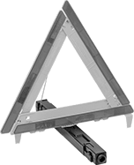 Image of Product. Front orientation. Warning Triangles. Warning Triangles.