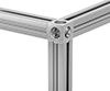 T-Slotted Framing Structural Brackets