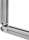 Image of ProductInUse. Front orientation. T-Slotted Framing and Fittings. Miniature T-Slotted Framing and Fittings, Pivoting Brackets.