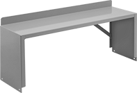 Image of Product. Front orientation. Workbench Shelves. Upper Workbench Shelves, 1 Shelf.