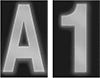 Reflective Adhesive-Back Characters