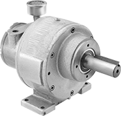 Image of Product. Front orientation. Air-Powered Gearmotors. Air-Powered Gearmotors, Face Mount, Base Mount.