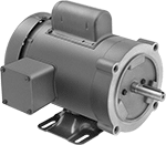 Image of Product. Front orientation. Electric Motors. US-Made Base/Face-Mount AC Motors.