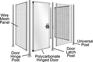 Image of System. Front orientation. Exploded view. Contains Annotated. Machine Guards. Machine Guards.