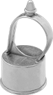 Image of Product. Front orientation. Chain Link Fencing. Chain Link Fencing , Top Rail to Support Post Connectors .