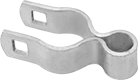 Image of Product. Front orientation. Chain Link Fencing. Chain Link Fencing , Hinges, Female.