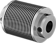 Image of Product. Front orientation. Flexible Shaft Couplings. High-Misalignment Precision Flexible Shaft Couplings.
