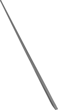 Image of Product. Front orientation. Pry Bars. Pry Bars, Style B—Straight Pinch End  ×  Straight Round End.