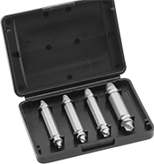 Image of Product. Front orientation. Screw, Pipe, and Stud Extractors. Combination Extractor/Drill Bit Sets.