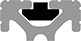 Image of Specification. Hammer Nut. Front orientation. Hammer Nut. T-Slotted Framing Fasteners.