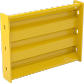 Image of Product. Front orientation. Guardrails. Build-Your-Own Guardrails, Rails, Three-Rib Rails.