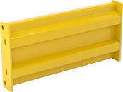 Image of Product. Front orientation. Guardrails. Build-Your-Own Guardrails, Rails, Two-Rib Rails.