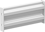 Image of Product. Front orientation. Guardrails. Build-Your-Own Guardrails, Rails, Two-Rib Rails.