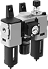 Wilkerson Modular Compressed Air Filter/Regulator/Lubricators (FRLs)