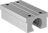 High-Load Mounted Linear Sleeve Bearings for Support Rail Shafts
