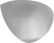 Image of Product. Front orientation. Safety Mirrors. Unbreakable Half-Dome Safety Mirrors .