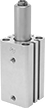 Image of Product. Bottom orientation. Air Cylinders. Rotary Clamping Air Cylinders, 16 mm Bore.