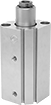 Image of Product. Bottom orientation. Air Cylinders. Rotary Clamping Air Cylinders, 20 mm Bore.