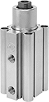 Image of Product. Bottom orientation. Air Cylinders. Rotary Clamping Air Cylinders, 32 mm Bore.